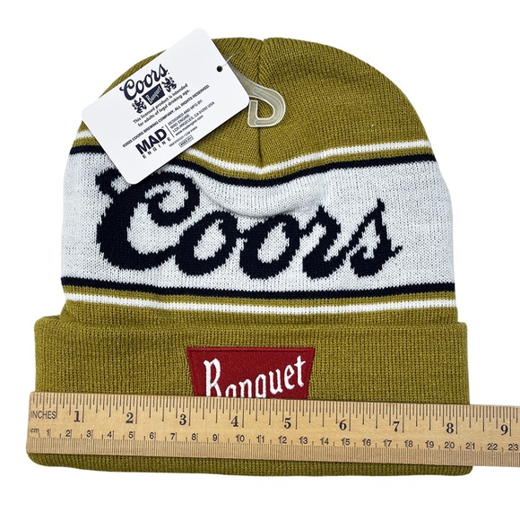 NWT Coors Banquet Cuffed Knit Beanie - Picture 4 of 8